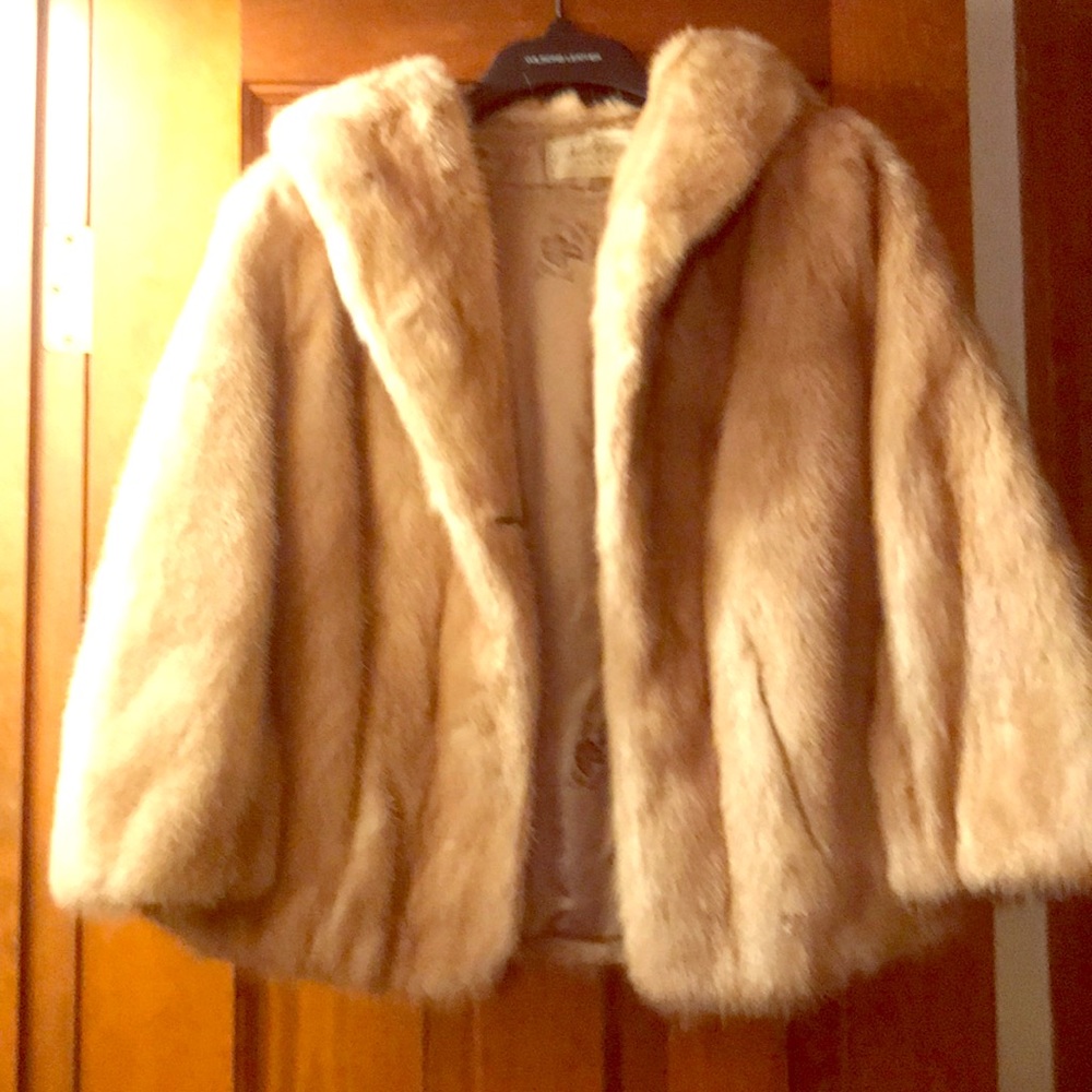 Vintage authentic mink stole.